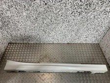15-19 BMW 118I F21/F22 COUPE M SPORT DRIVER SIDE SKIRT WHITE PAINT 300 (SCRATCH)