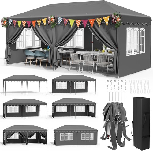 Pop gazebo 3x6m heavy - pop, up
