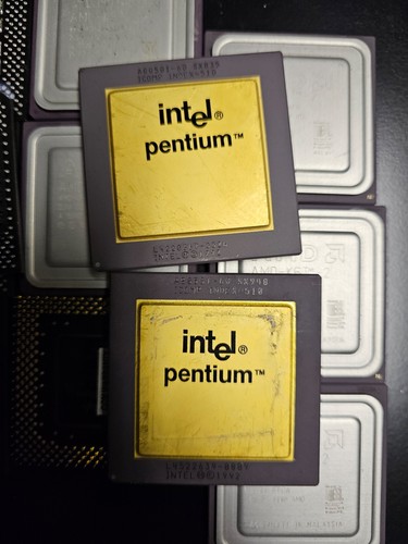 Rare vintage intel pentium - vintage,