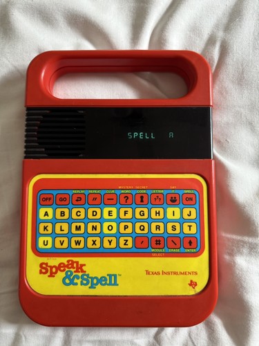 Vintage speak spell - speak,