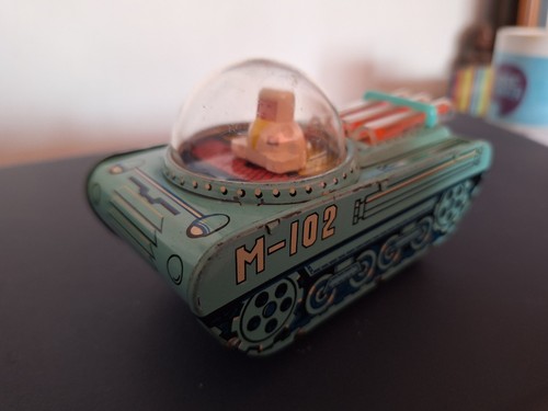 1960 red china - m102, tank