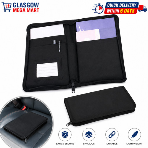 1pc car document folder