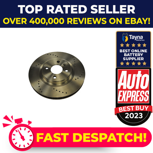 Brake discs pair - brake, vented