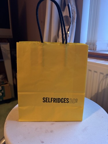 Selfridges paper gift bag x - gift,