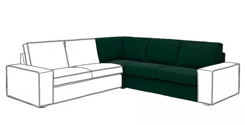 Brand new ikea kivik cover - brand,