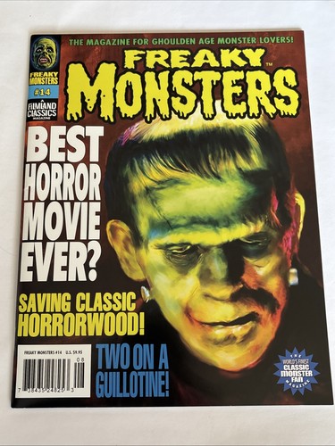 Freaky monsters magazine - magazine,