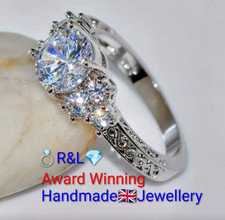 1G: Woman Silver Ring. Size