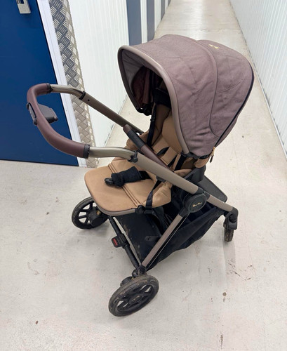 Beige brown single - beige/brown, pushchair