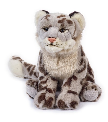 Snow leopard plush - leopard,