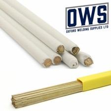Silicon Bronze brazing rods. Non flux. Flux coated. Flux impregnated EN1044