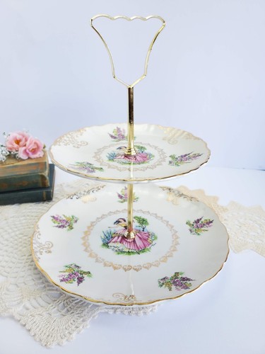 Vintage tier dessert - 2,