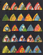 Cheese labels Switzerland all