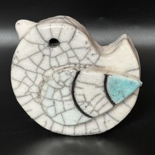 Small Raku Pottery Bird
