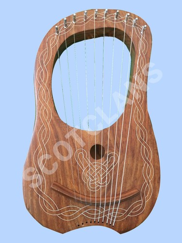Lyra harp rosewood metal - lyra,