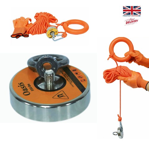 550lb fishing magnet - 550lb, kit