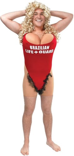 Hairy mary lifeguard swimsuit - mary,