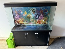 300L Fish Tank with Cupboard