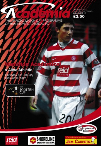 Hamilton academical 2010 - academical, 2010/11
