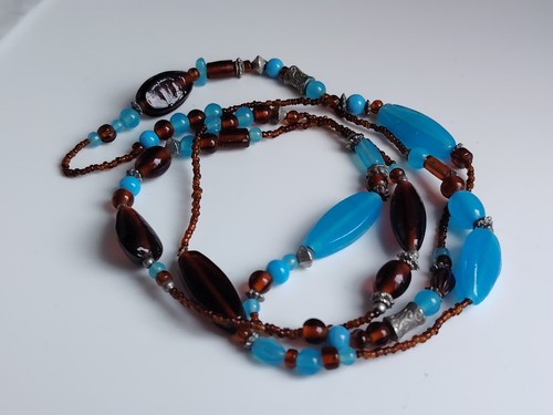 Retro vintage style necklace - retro,