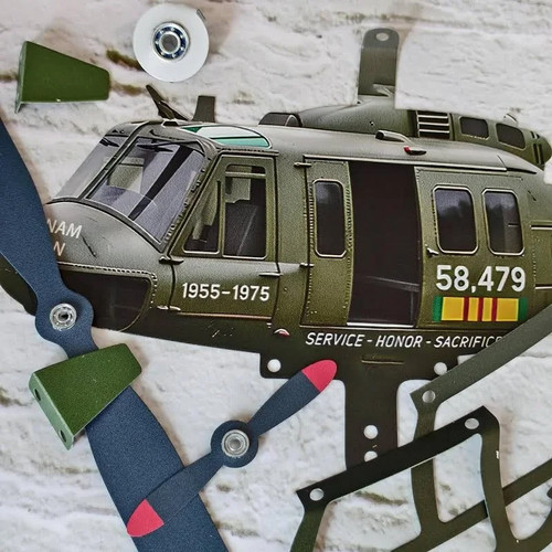 Veteran huey helicopter - veteran,