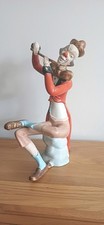 Large Vintage Porcelain Glazed