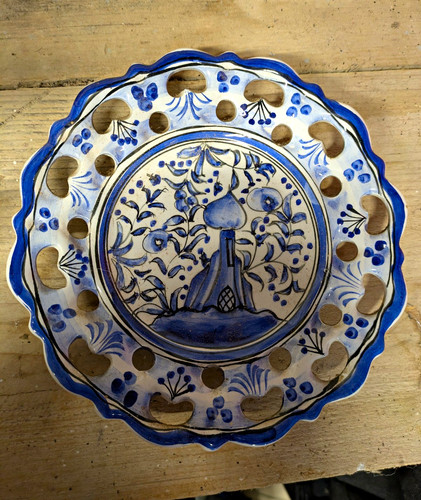 Delft style dutch ceramic blue - delft,