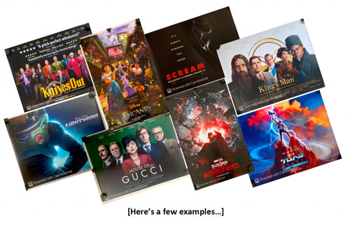 Modern cinema posters quad - modern,