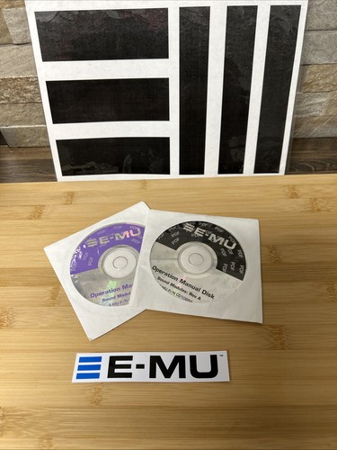 Emu sound modules - modules, operation