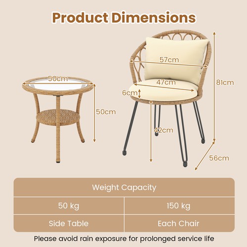 Outside furniture set with - set,