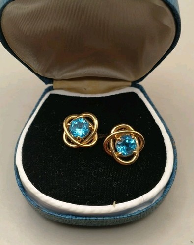 14ct gold swiss blue - ,