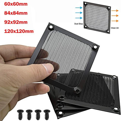 Aluminum computer fan filter - aluminum,