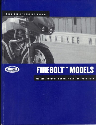 Buell firebolt xb9r - xb9r,xb12r, 2004