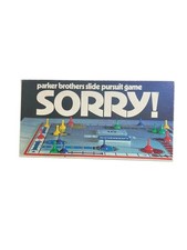 VINTAGE Sorry COMPLETE Parker Brothers 1972 Classic Board Game