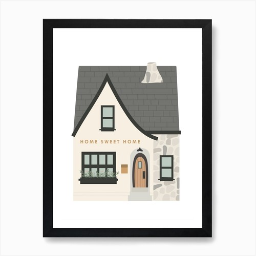 Home sweet art - home,
