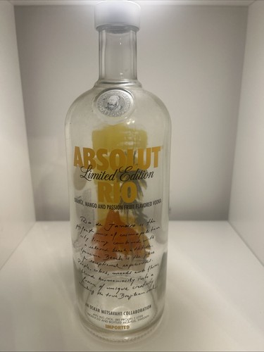 Absolut vodka rio - absolut, (empty)