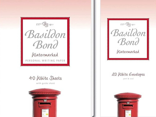Basildon bond white paper - bond, 3