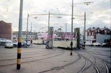 BLACKPOOL OPEN BOAT TRAM 607 600 RIGBY RD 1992X ORIGINAL SLIDE&COPYRIGHT