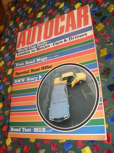 Autocar magazine april - magazine, 1970