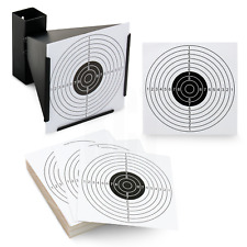 KCT 14cm SHOOTING FUNNEL TARGETS HOLDER AIR RIFLE GUN AIRSOFT PELLET CATCHER SET