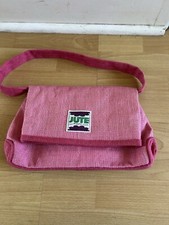 JUTE Shopping Bag Hand Bag Hessian Canvas Fairtrade Eco Green Christmas Gift