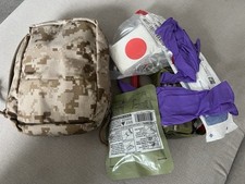 AOR1 Eagle Industries IFAK Medical Pouch With Contents MOLLE  MLCS SFLCS