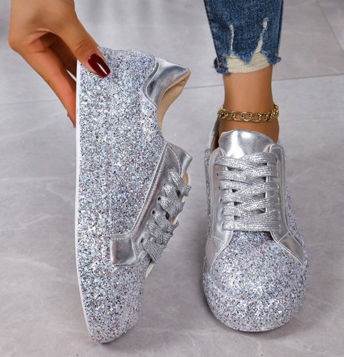 Bling trainers sequin pumps - bling,