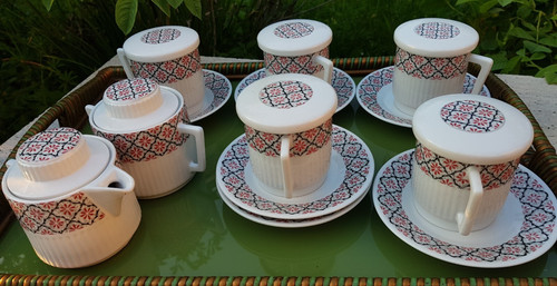 Retro tea set bavaria - tea, set,