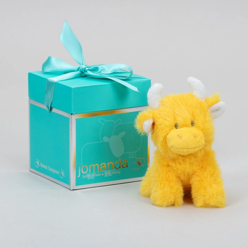 Mini highland orange coo cow - highland,