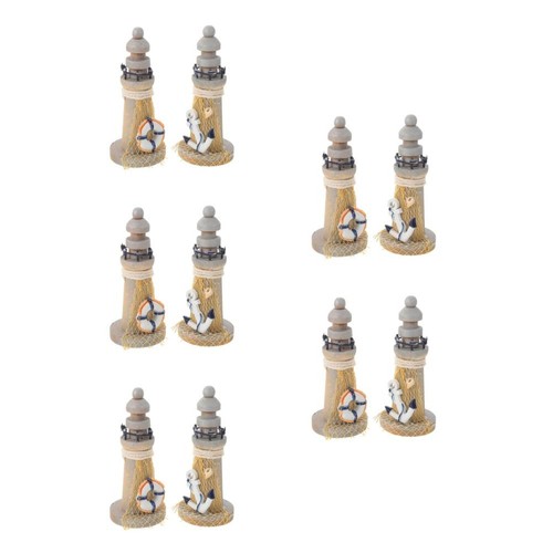 Pcs mini lighthouse - 5,
