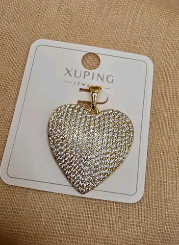 14k gold plated - plated, heart