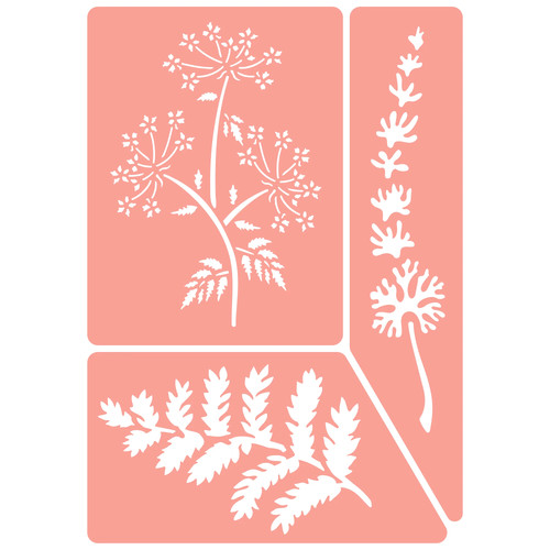 Ferns flowers reusable - |,