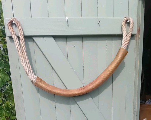 Traditioal canal boat rope - canal,