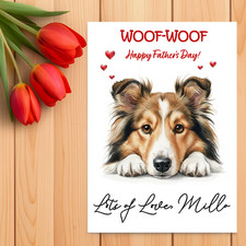 Personalised Shetland Sheepdog