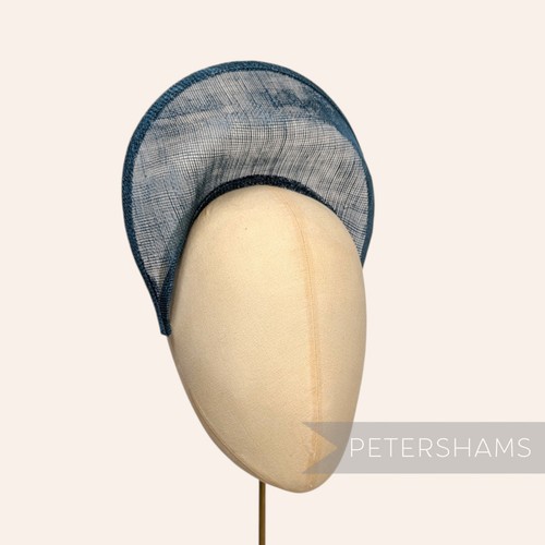 Halo crown sinamay fascinator - halo,